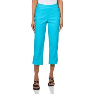 SLIM-SATION Women's Pull On 5-Pocket Jean Style (Blue) 10