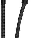 Scosche CAUXB4-SP AUX to USB-C Braided Audio Cable, 4 Feet, Space Gray