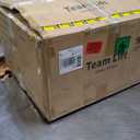 2025 Upgraded Waterproof Inflatable Camping Tent, Large Blow-Up Air Tent, No Assembly Needed Luxury Glamping House, Oxford Fabric (12x15ft, Light Beige-Dual-layer Doors)