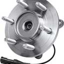 MotorbyMotor 515079 Front Wheel Bearing and Hub Assembly 4WD with 6 Lugs Fits for Ford F-150, Lincoln Mark LT Navigator Low-Runout OE Directly Replacement Hub Bearing w/ABS