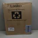 Lasko Pedestal Fan, Oscillating Fan for Bedroom with Adjustable Height and 3 Cooling Speeds, Portable, 18", Black