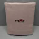 OVZME Blush Pink Blackout Curtains 84 Inches Long 2 Panels Set, Solid Thermal Insulated Soft Blackout Curtains for Bedroom, Dual Rod Pocket Window Treatments Drapes for Living Room, 2x50Wx84L Inches