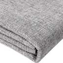 80x57 Inchess Natural Thickened Fabric Premium Linen Liner Multi-Purpose Linen Fiber Material for Gardening Wedding Table Runners Home Party Decorations Christmas (Light Grey)