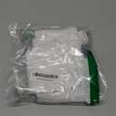 NICETOWN Strong Magnetic Curtain Tiebacks - Modern Simple Style Curtain Ties Backs Holdbacks Holders for Indoor/Outdoor Curtains (White, 18.5 X 4 Inches, Set of 4)