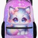 Kids' Backpacks - Cat Backpacks for Girls - Cute Toddler Bookbag - Gifts for Daughter - Durable School Bag for Kindergarten/Preschool/Elementary(17 Inch)