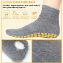 Sureio 50 Pairs Non Slip Slipper Socks with Grips Men's Anti Skid Yoga Socks with Gripper Workout Pilates Hospital