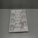 Martini Glasses Set of 6, 9oz Coupe Glasses, Hand Blown Crystal Cocktail Glasses for Espresso Martini, Manhattan,Home Bar,Gift Set