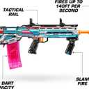 XSHOT Skins Pro Series 1 Long Shot Blaster by ZURU with 40 Darts, Air Pocket Technology Darts and Dart Storage, Outdoor Toy, Teens and Adults, Age 14+, Large