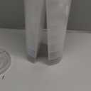 20PCS Disposable Plastic Cup Split Cup for Drinks Round Shape Double Thicken Cup Couple Sharing Drinking Cup with Lids for Milk Tea Boba Juice Shop Party