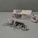 Mini Burger Press Small Meat Patty Maker with 200 Patty Papers Round Shape Press Patty Maker for Mini Hamburger, Barbecue, Picnic, Camping, Three 2.56-inch molds (3 Slots+200 Patty Papers)