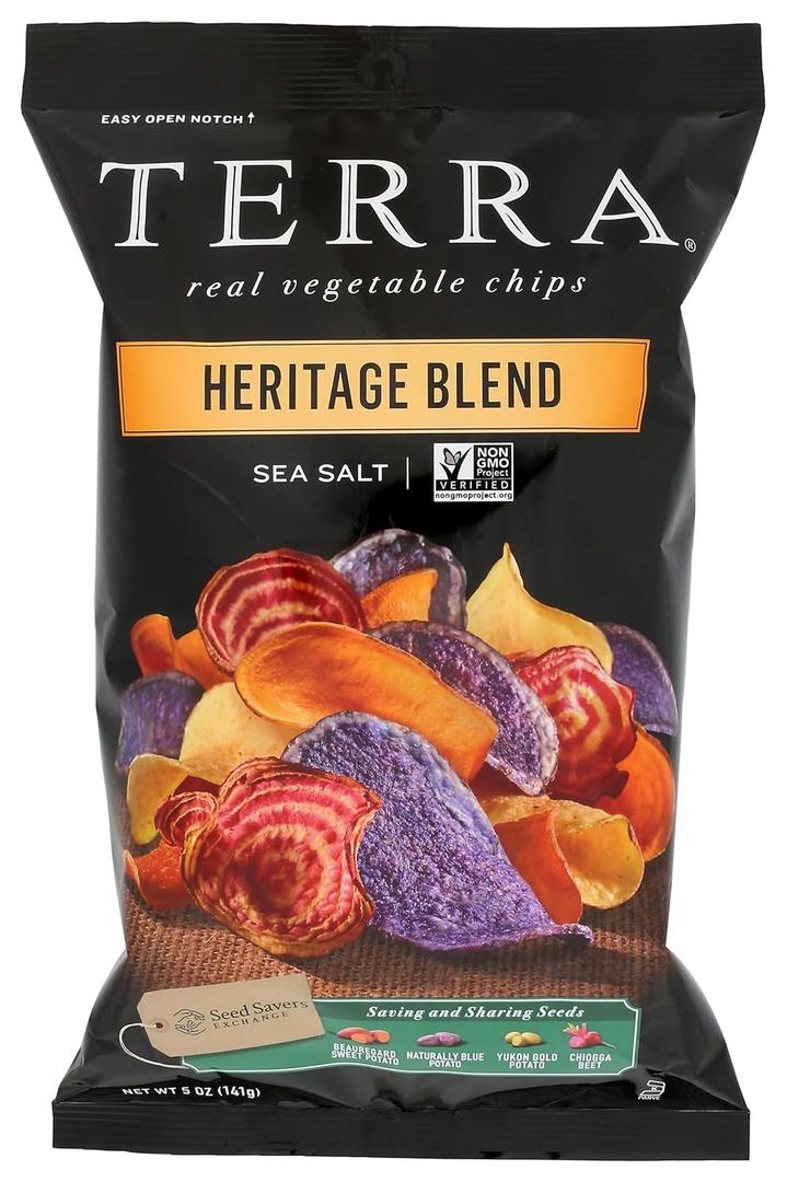 2 x Terra, Heritage Blend Chips, 5 Ounce (EXP 05/15/26)