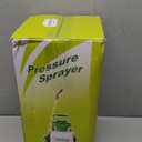 CLICIC 0.75 Gallon Pressure Sprayer with 7 Spray Modes, Camping Shower with Removable Hose and Shower Head for Camping Outdoor Traveling Hiking and Pet Bath