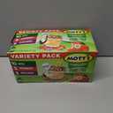 Mott's No Sugar Added Applesauce Variety Pack, 3 Flavors  Apple, Strawberry & Mixed Berry, Made from Real Fruit, No Artificial Flavors, 3.2 oz Clear Pouches, 20 Pack