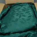 Mebakuk Christmas Jacquard Tablecloth Waterproof Elegant Damask Floral Pattern Table Cloth, Heavy Weight Wipeable Wrinkle Free Table Covers for Dinner or Daily Uses (Green, 60 x 144 Inch)