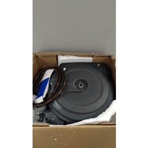 Giraffe Tools Retractable Garden Hose Reel 1/2 Inch x 130 ft, Super Heavy Duty, Any Length Lock, Slow Return System, Wall Mounted and 180 Deg Swivel Bracket