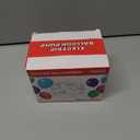 Electric Balloon Pump for Party Decorations  Portable Inflator, Auto Shutoff, Balloon Air Pump Dual Nozzle Rose Red 110V 600W  (Orange)