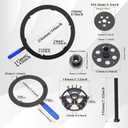 Dry Dual Clutch Transmission Remover Installer Tool Kit, Compatible with Ford Focus Fiesta B-MAX Transit Connect, DPS6 Dual Clutch Transmission Reinstall Reset Tool, FM No. 307675