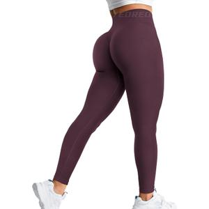 YEOREO Amplify Leggings for Women Seamless Scrunch Leggings Butt Lifting Gym High Waisted Athletic Leggings (X-Large, Black Cherry Marl) YEOREO Amplify Leggings for Women Seamless Scrunch Leggings Butt Lifting Gym High Waisted Athletic Leggings (X-Large, Black Cherry Marl)