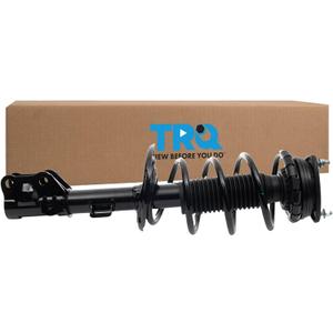 TRQ Front Left Strut and Spring Assembly Gas Charged Coil Spring Compatible with 2017-2020 Mazda CX-5