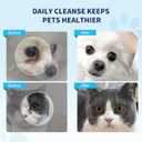 PET Eyes Wipes for Dogs & Cats - Gently Remove Tear Stain, Debris, Crust & Discharge- Hypoallergenic & Deodorizing Pet Cleaning Grooming Wipes Cleaner for Eyes, Face & Wrinkle -Unscented