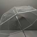 Clear Bubble Umbrella Wedding, High-Visibility Transparent Rain Umbrellas Bulk, Windproof Large Clear Umbrella, Firm and Durable, Dome Umbrellas for Wedding Bride Groom Photography Golf Outdoor
