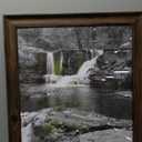 Gallery Solutions - 16"x20" - Wallnut Frame - Large Wall Frame - Stylish and Versatile Solution - Favorite Photos or Artwork - Rectangular Frame - Single Picture Frame