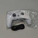 Wireless Controller for PS5, Compatible with PlayStation 5 /PS5 Pro/Slim/PC, with Hall Effect Joysticks, Back Paddles & Macro, Bluetooth 5.0, Turbo, Dual Vibration, 6-Axis Gyro, RGB Ring, 1000mAh, 3.5mm Audio Jack, PS5 Pro Controller Gamepad with Speaker