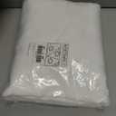 NICETOWN 50% Light Blocking Curtain Panels for Bedroom, Home Decoration Easy-Care Solid Grommet Draperies & Drapes, Window Covering for Kitchen (2 Panels, 34 by 54, White)