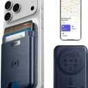 ESR Geo for MagSafe Wallet with Full Find My Functionality, RFID Blocking, 5 Cards Holder for Phone Case, Strong Magnetic Wallet for iPhone 17/16/15/14/13/12 Series, Not for 13/12 Mini, Dark Blue