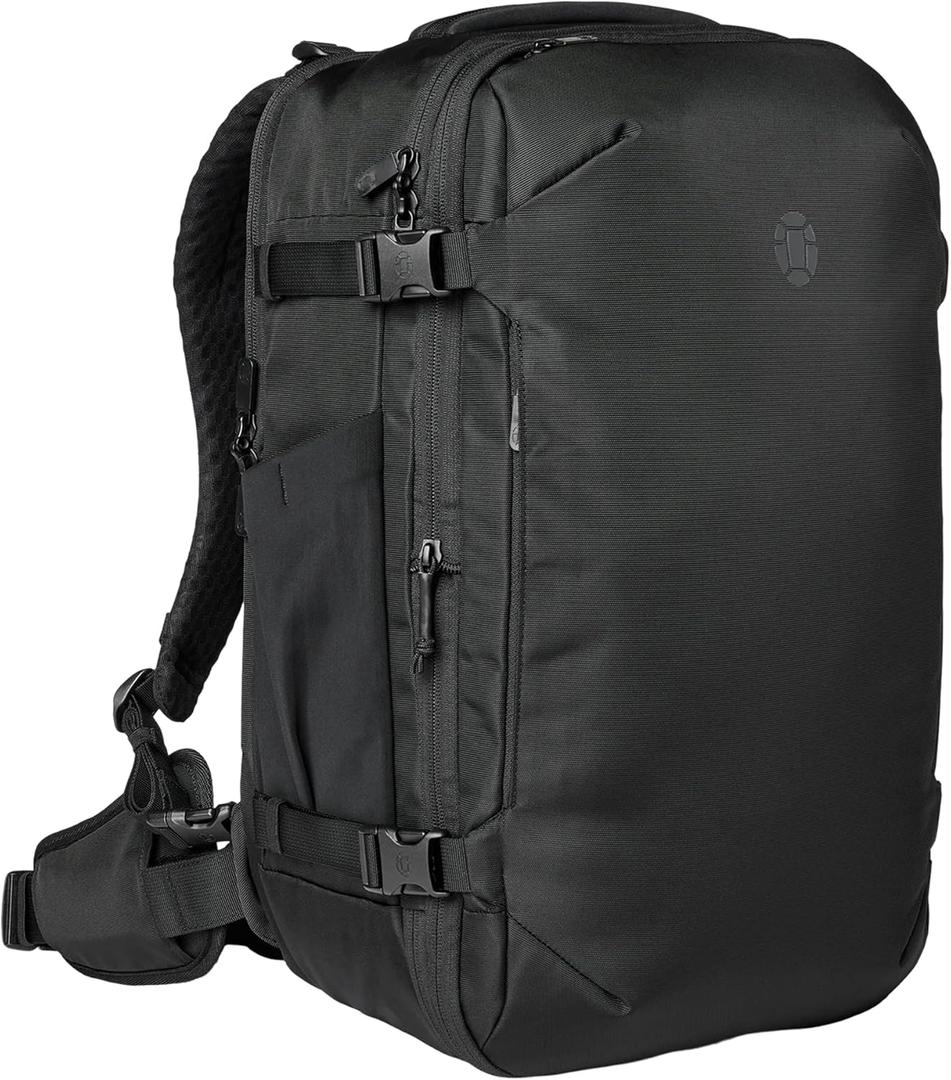 Tortuga Expandable Travel Backpack, 27-32.5L Carry-On Travel Backpack for Men and Women - Durable, Comfortable, Easy to Pack, Airline-Approved Travel Bag with Laptop Compartment