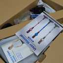 N8 Cordless Vacuum Cleaner,Lightweight Stick Vacuum with Powerful Suction,2200mAh Battery,40 Mins Runtime,Self-Standing, Rechargeable Vacuum Cleaners for Home Hardwood Floor Carpet Pet Hair (Navy)