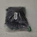 Ekouaer Waffle Knit Lounge Sets for Women Long Sleeve Pajamas Set with Pockets 2 Pieces Outfits Top and Pants (Large, Black)