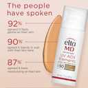 EltaMD UV AOX Elements Tinted Face Sunscreen, SPF 50, 100% Tinted Mineral Sunscreen for Sensitive Skin and Dry Skin with Antioxidants, 1.7 oz Pump