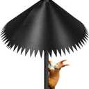 Squirrel Baffle for Bird Feeder Pole, Outdoor Pole Mount Squirrel Proof Guard Stopper (19Inch-1pcs)