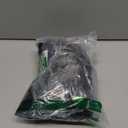 GOKATOSAU Women's Halter Deep V Neck Flowy Chiffon Bow Tie Backless Summer Mini Dress (Black) S