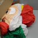 EAONE 12FT Christmas Inflatable Outdoor Decoration, Christmas Blow Ups Yard Decorations Giant Inflatable Santa Claus Lying Flat with Built-in LED Lights for Yard, Garden, Lawn, Home Xmas Holiday Decor