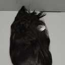 Black Wig with Bangs,Black Wavy Wigs for Women,Shoulder Length Curly Synthetic Hair Wig for Party Daily Use 18IN