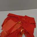 Geosar 4 Pcs Christmas Bows 12 x 18 Large Christmas Tree Topper Bow Satin Wreath Bows for Xmas Tree Crafts Front Door Fireplace Stairs Railing Home Indoor Outdoor Decoration(Red)