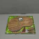 Golf Cheese Board Gift Set Party Favor Prizes Charcuterie Wood Board with Knives and Box Father Day Gift for Dad Grandpa Party Tournament Game(9.8" x 7.7", Acacia Color)