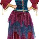 Dreamgirl womens Gypsy Adult Sized Costume, Multi, Small 