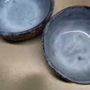 roro 3.5 Inch Handmade Coral Stoneware Sauce Bowls - Set of 2 Coastal-Inspired Ceramic Dipping Bowls, Rustic Small Serving Bowls for Condiments, Appetizers, and Sauces 2 Are Broken