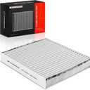 A-Premium Cabin Air Filter with Activated Carbon Compatible with Fiat 500 2012-2019, Replace# 68096453AA