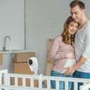 Upgraded Safer Baby Monitor Mount for VTech Baby Monitor, Flexible Twist Mount for VTech New VM901, VM928HD and VM919HD