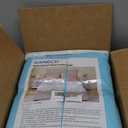 KANECH Washable Incontinence Bed Pads with Straps - 60"x80" Queen Size - Heavy Absorbency Waterproof Mattress Pad Protector- Reusable Underpads for Adults, Elderly