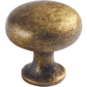 6 Pack Antique Brass Kitchen Cabinet Knobs Dresser Knobs Drawer Knobs Cabinet Hardware Zinc Knobs for Dresser Drawers