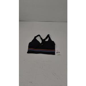 Women's Racerback Sports Bra - Backless Workout Top - Padded, Supportive, Fitness Exercise, Yoga & Gym S