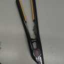 CHI Tourmaline Ceramic Mini Flat Iron, Hair Straightener For An Even & Smooth Finish, Dual Voltage, 0.75" Iron (Black)