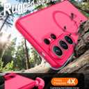 Red2Fire Magnetic for Samsung Galaxy S26 Ultra Case, [Compatible with MagSafe][12Ft Military Grade Protection][2*Screen Protector] Slim Translucent Anti-Slip Shockproof Case for Samsung S26 Ultra 6.9"