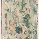 100 Acre Wood Map Jungle Blanket, Blankets Custom Bear Blanket, Cartoon Cute Flannel Fleece Throw Anime for Kids Teens Adults Warm Super Soft Cozy (Small (50x40 Inches))