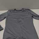 Cuddl Duds Womens Heavyweight Cold Weather Fleece Lined Thermal Set  Long Sleeve Top & Leggings - Winter Lounge Sets (Small, Graphite)